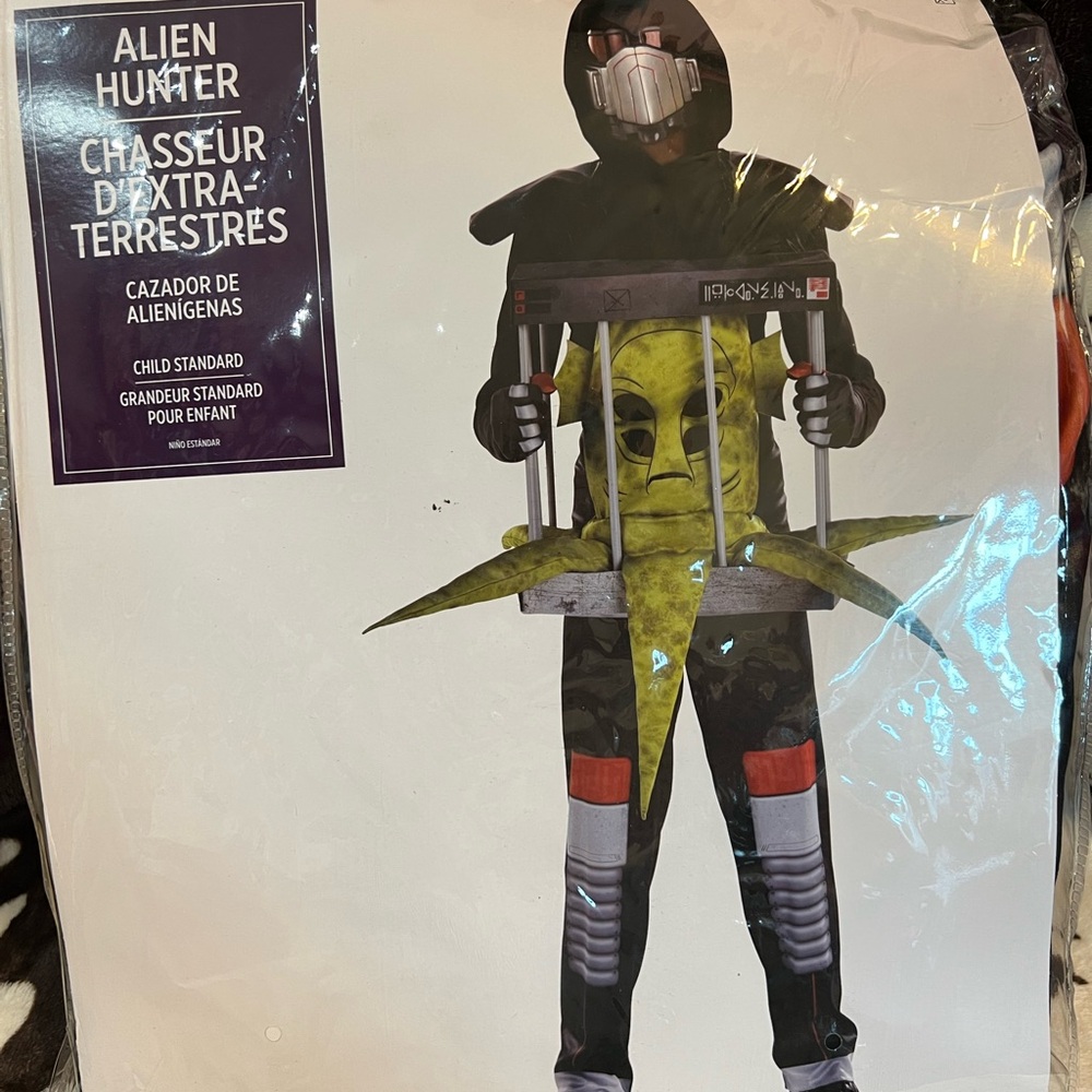 Alien Hunter Costume with Mask